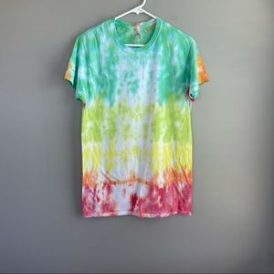 Fruit of the Loom Tye Dye Short Sleeve Tee M